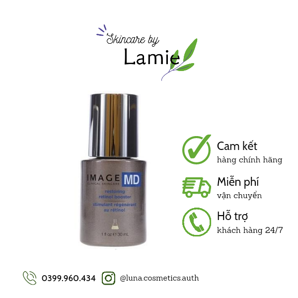 [CHÍNH HÃNG] Tinh chất phục hồi và trẻ hóa da Image MD Restoring Retinol Booster