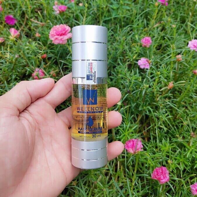 Serum dưỡng nếp tóc uốn phục hồi tóc mềm mượt hương thơm lâu phải wellnow argan oil 30ml