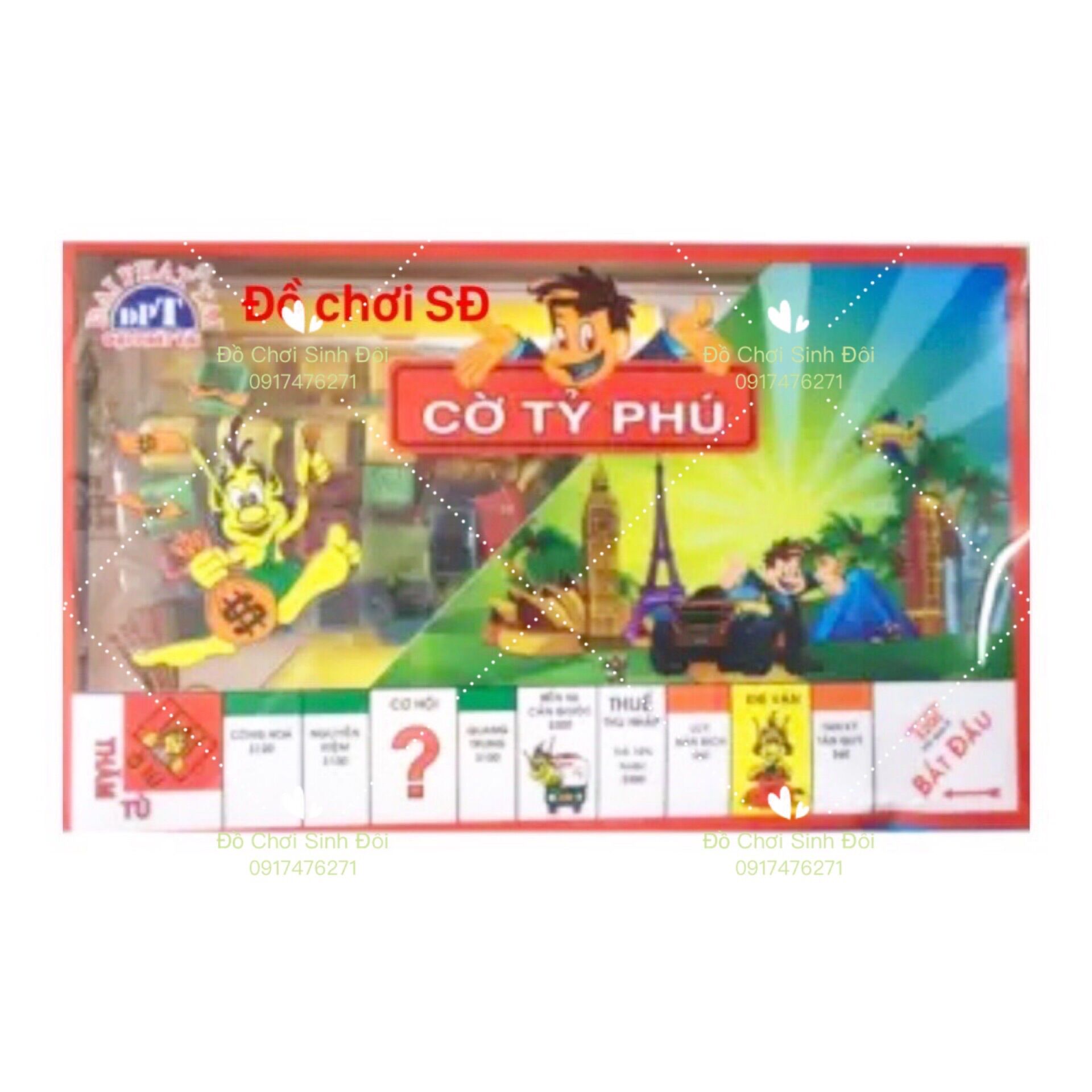 Cờ tỷ phú loại vừa