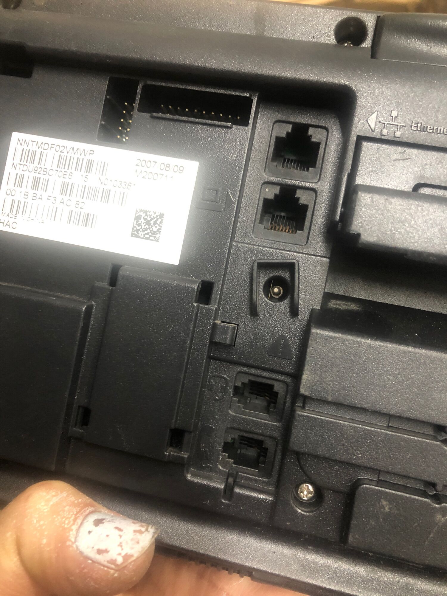 Điện thoại IP NORTEL NTDU92 Hàng bãi
