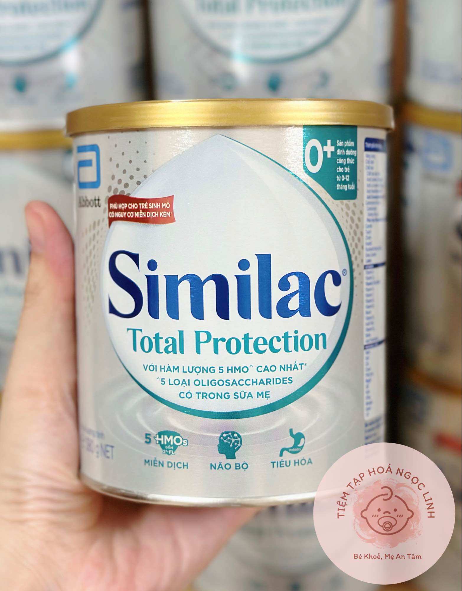 Sữa bột similac total protection 0+ 380g
