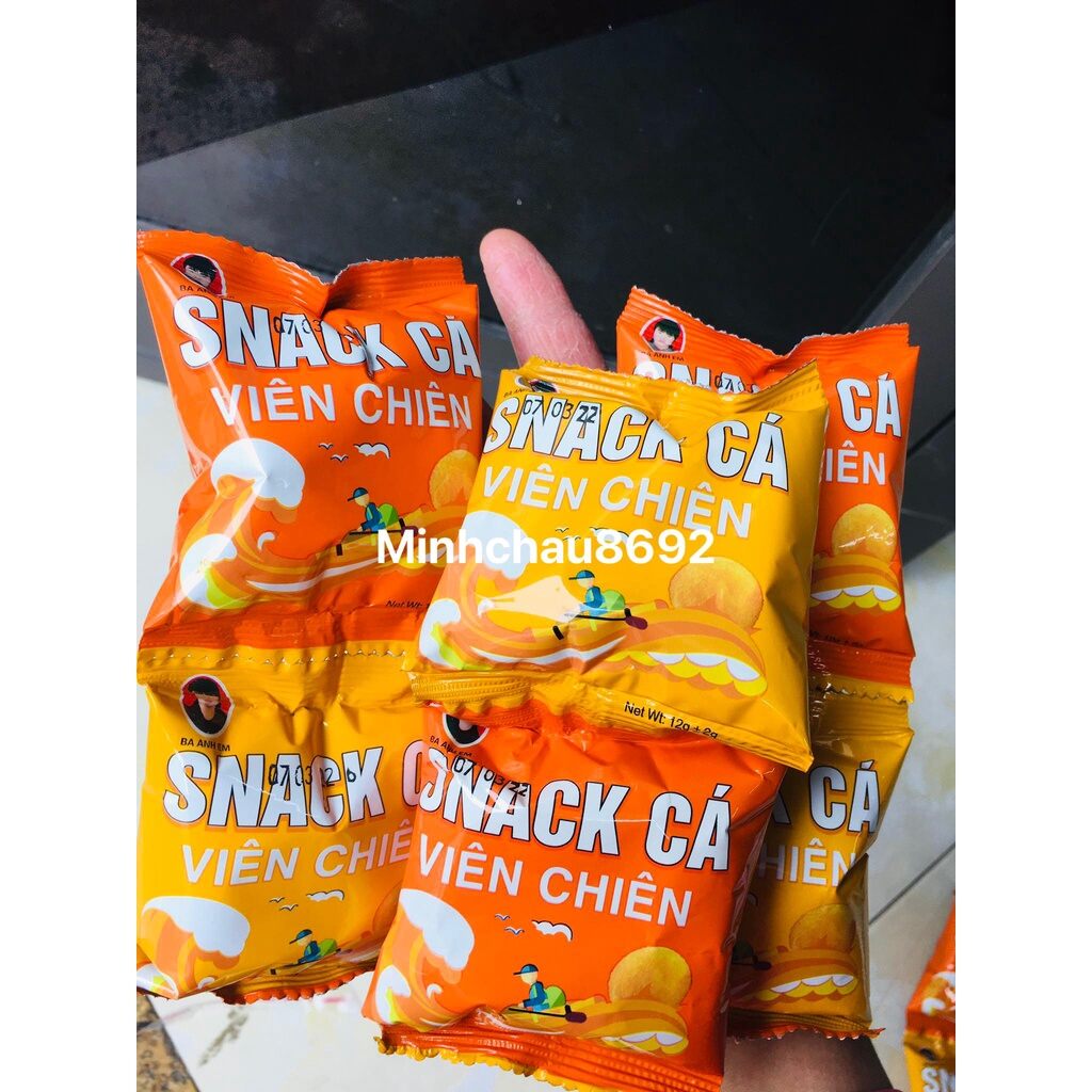 10 snack cá viên chiên