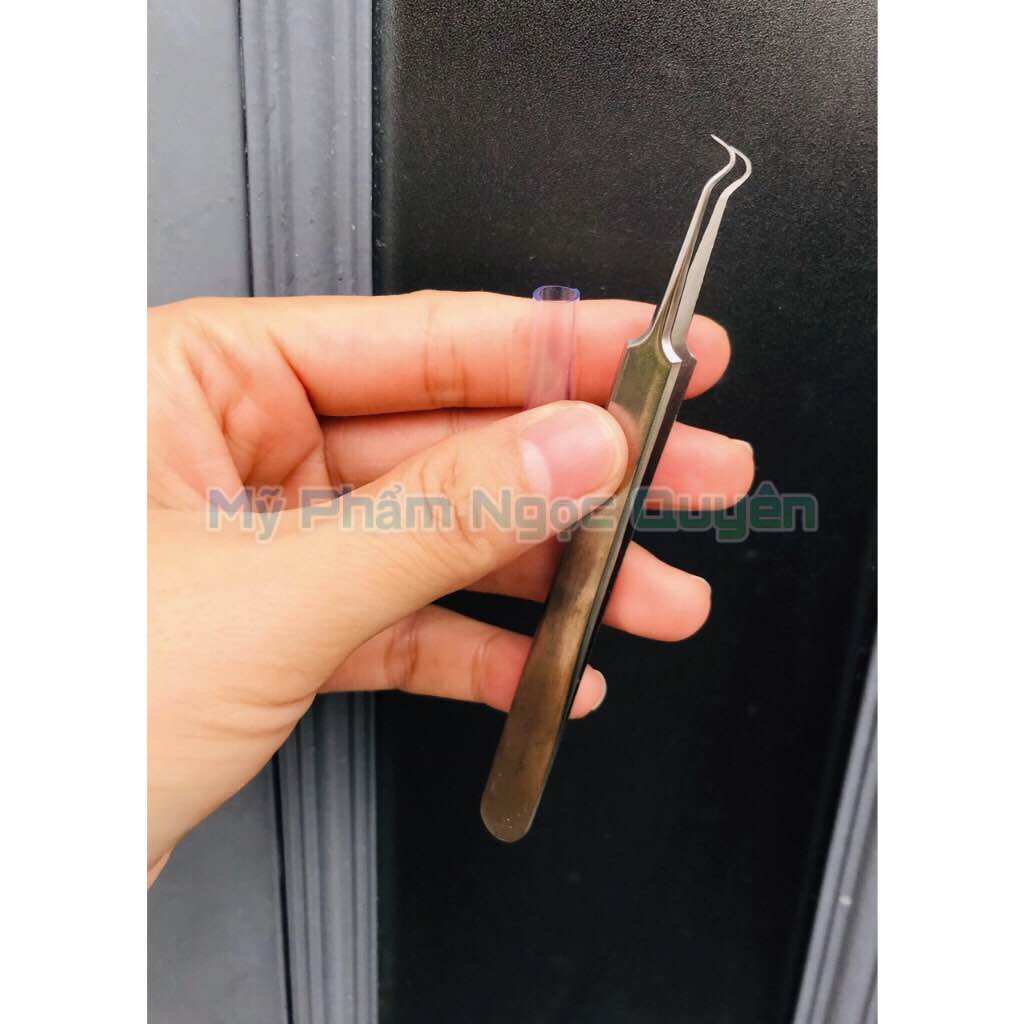 Nhíp Gắp Mụn Đầu Cong -Nhíp Lấy Mụn Spa Đa Năng