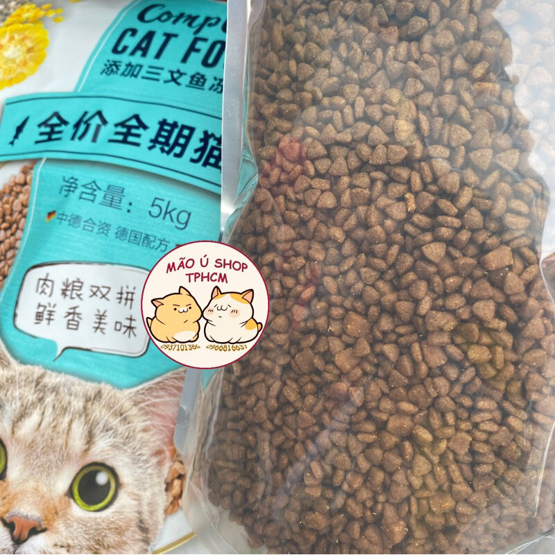 [BAO 500G] HẠT MIX THỊT WANPY HAPPY100 - HẠT DINH DƯỠNG CHO MÈO MỌI LỨA TUỔI