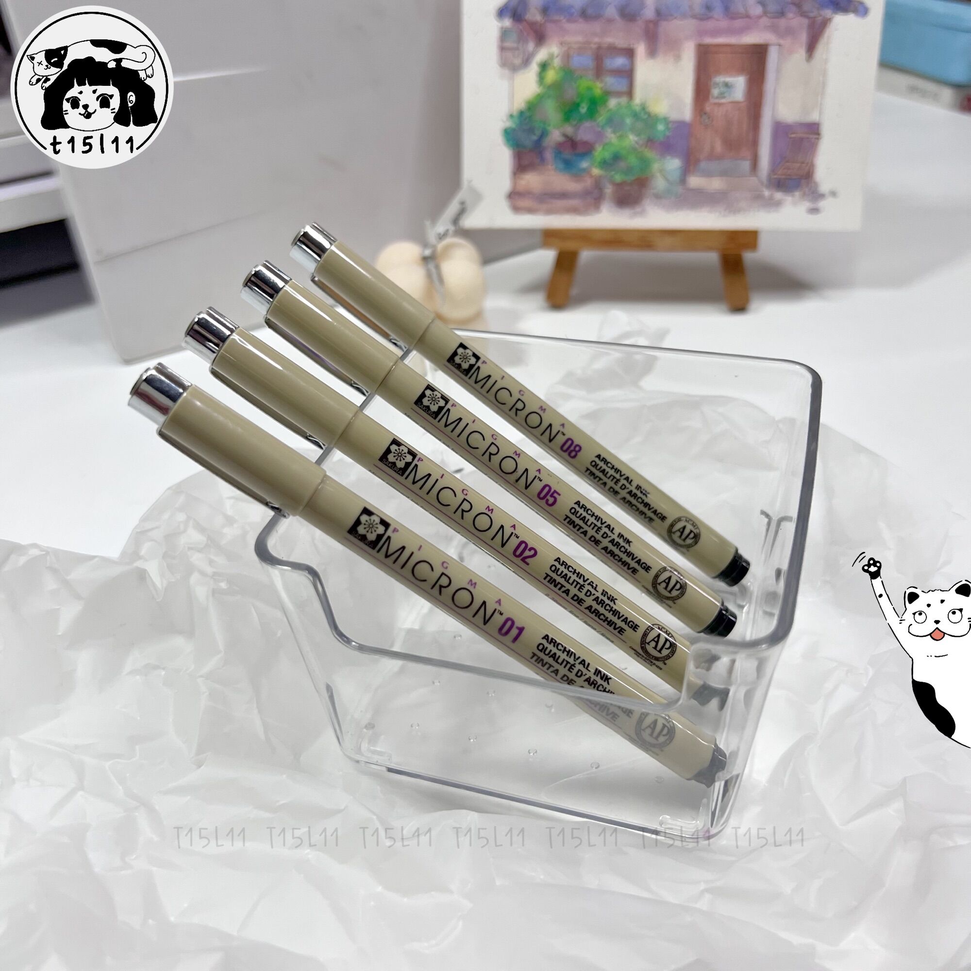 [t15l11] Bút line đi nét Sakura Micron Pigma