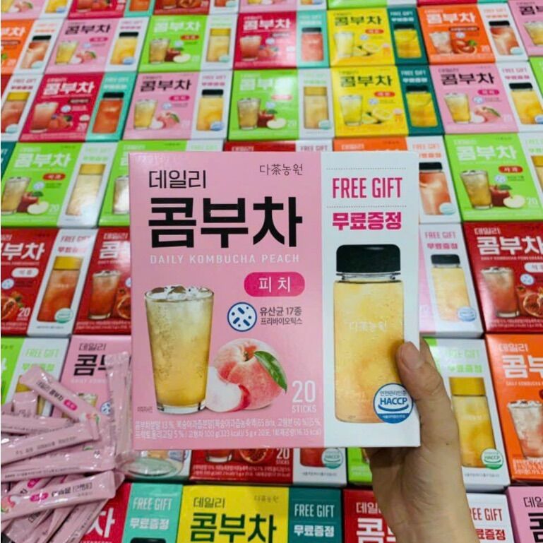 [ Nhập Khẩu- Tặng Bình] Trà Kombucha Danongwon nhập khẩu Hàn Quốc