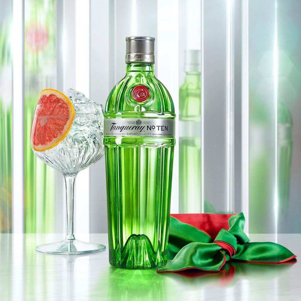 Vỏ chai trưng bày thuỷ tinh xanh 1000ml