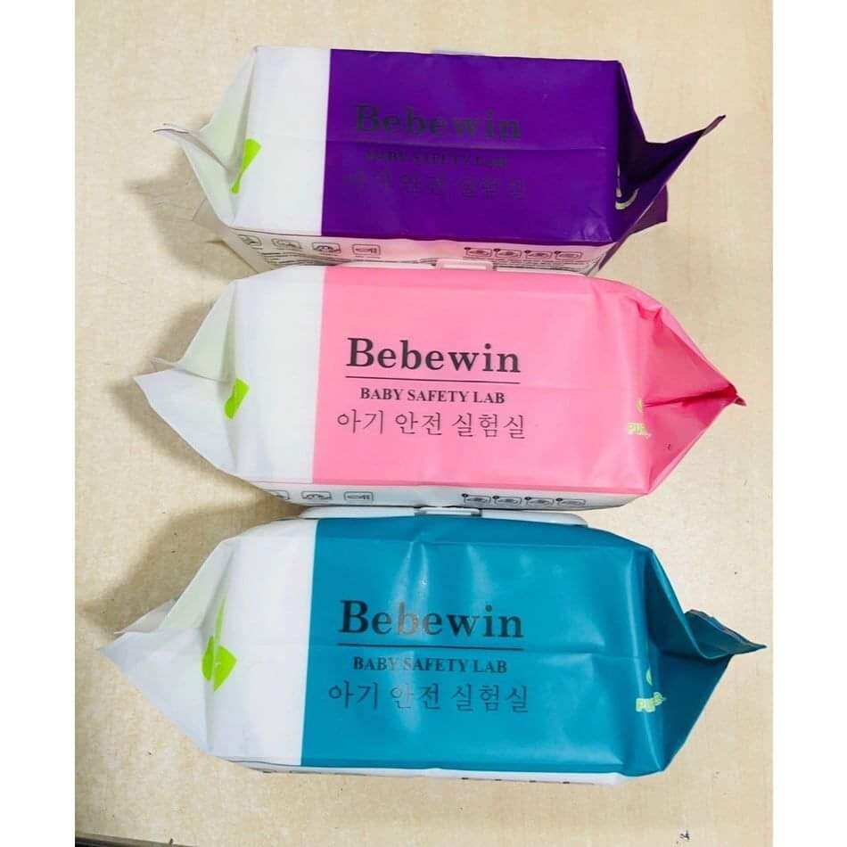 KHĂN  ƯỚT KHÔNG MÙI BEBEWIN 125GR 100 TỜ