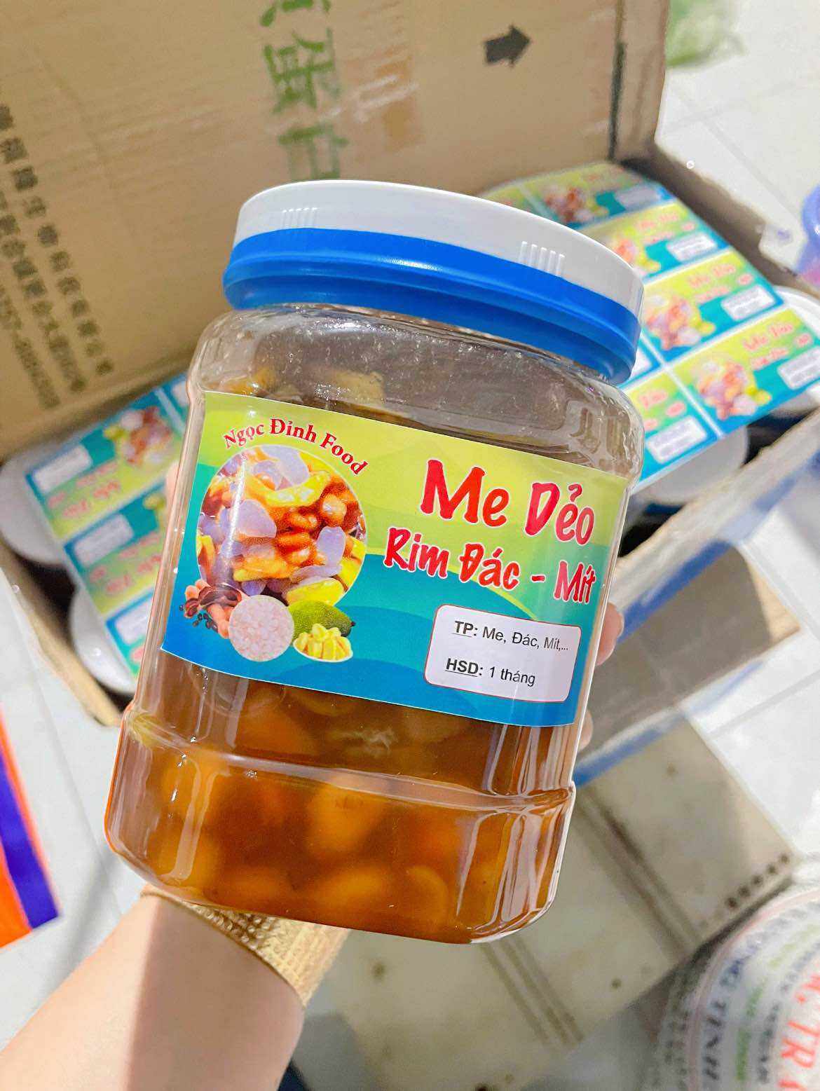 ME DẺO RIM ĐÁC MÍT (HỦ 1KG) Giải nhiệt mùa nóng nha