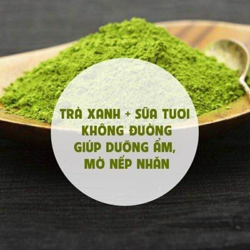 [HCM]BỘT TRÀ XANH THIÊN NHIÊN HANDMADE 100GR