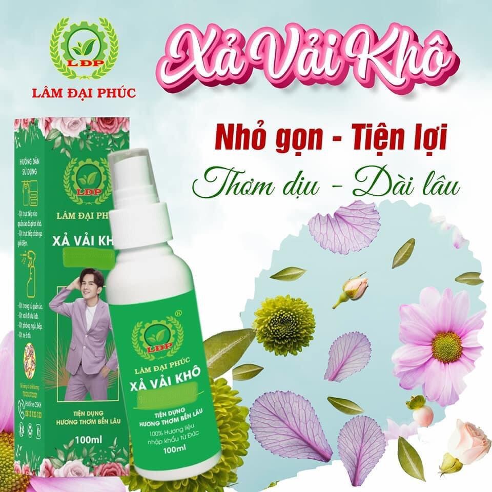 Xịt Xả vải khô Lâm Đại Phúc ( hương dowmy)