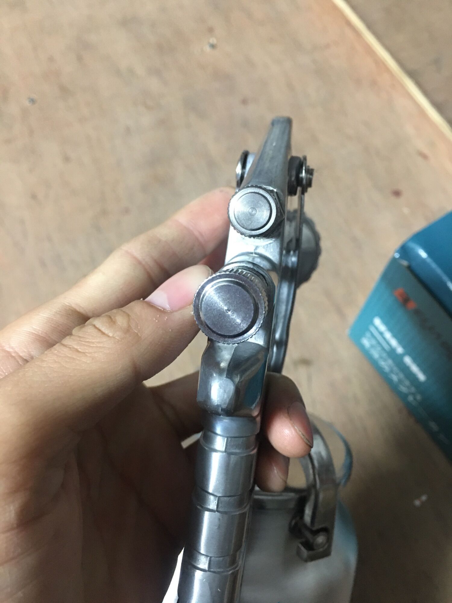 Phun sơn hơi, phun keo PQ-2 bình dưới 1Lít