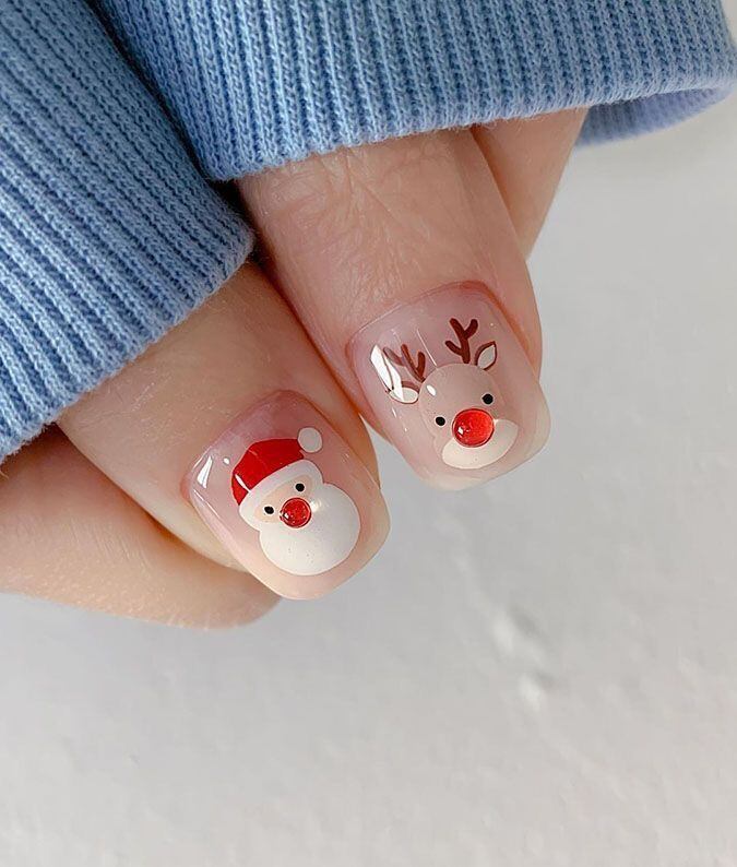 Móng Úp Thiết Kế Noen 🎄🎆🎄🎆🎄✨✨