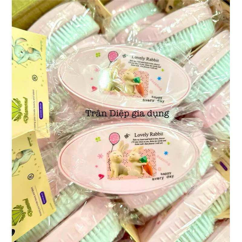 Bàn Chải Chà Chân Siêu Mềm Vuông-Oval