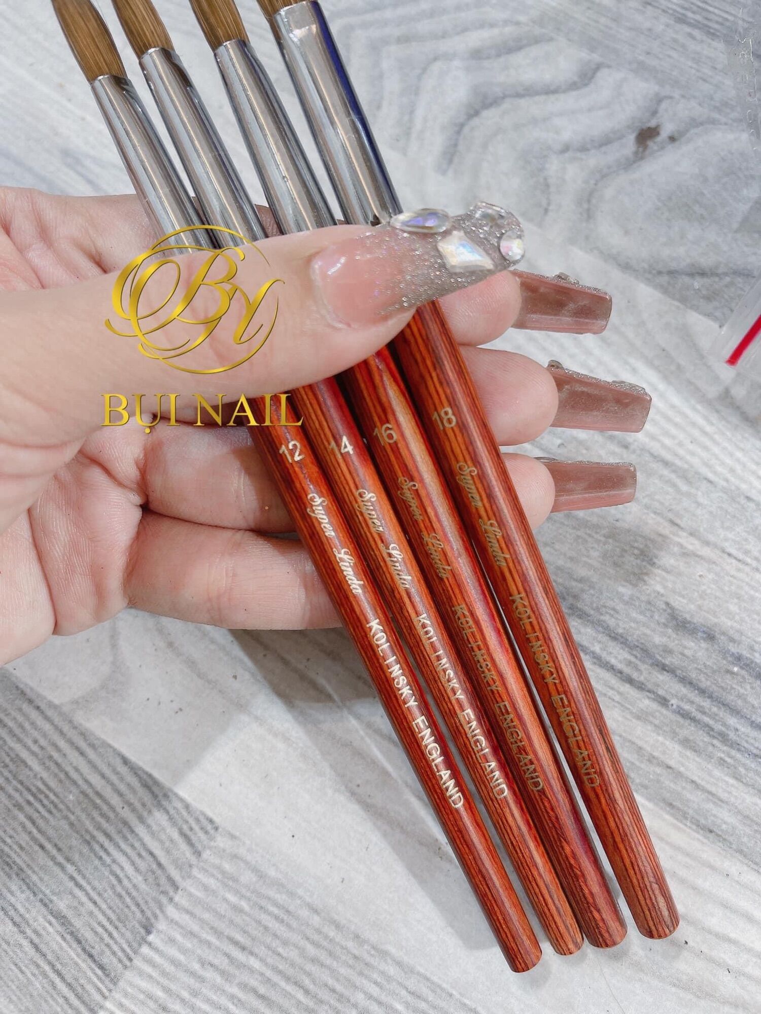CỌ ĐẮP BỘT SUPER KOLINSKY