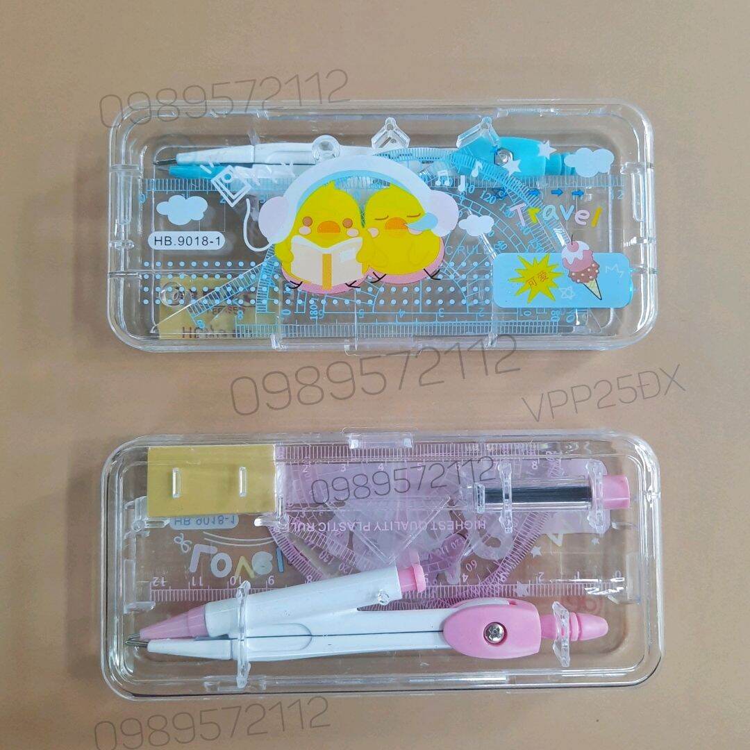Bộ compa-eke-thước kẻ 9001/9018