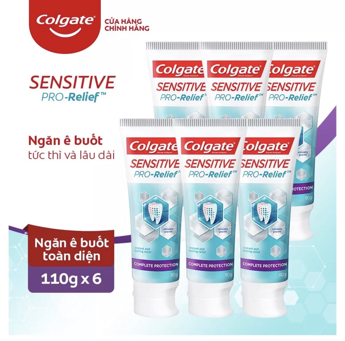 (Sỉ) kem đánh răng Colgate Sensitive ngăn ngừa e buốt 110g