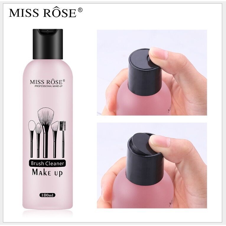 Nước Rửa Cọ Trang Điểm Mút Tán Miss Rose