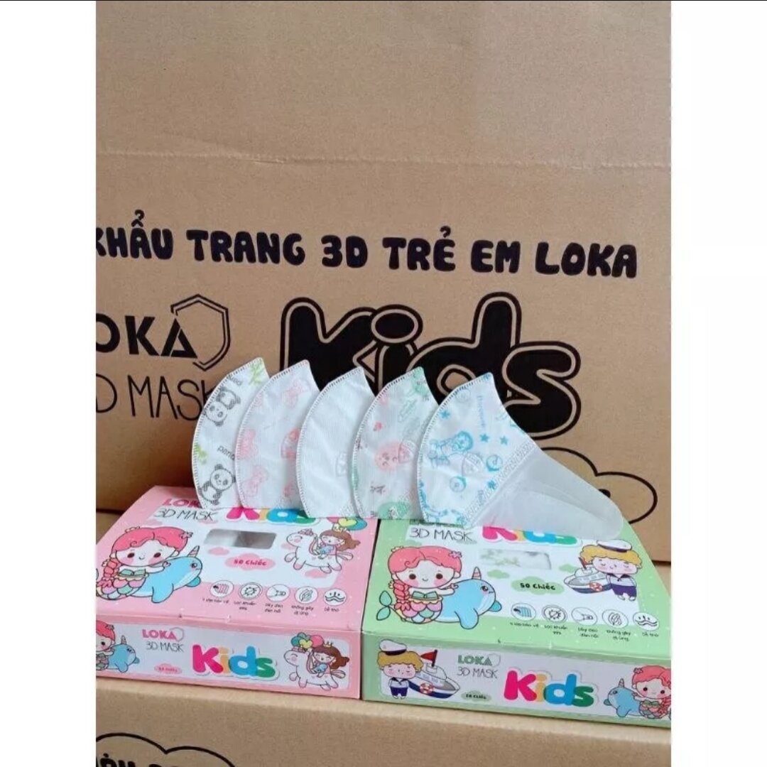 Khẩu trang 3D mask cho bé