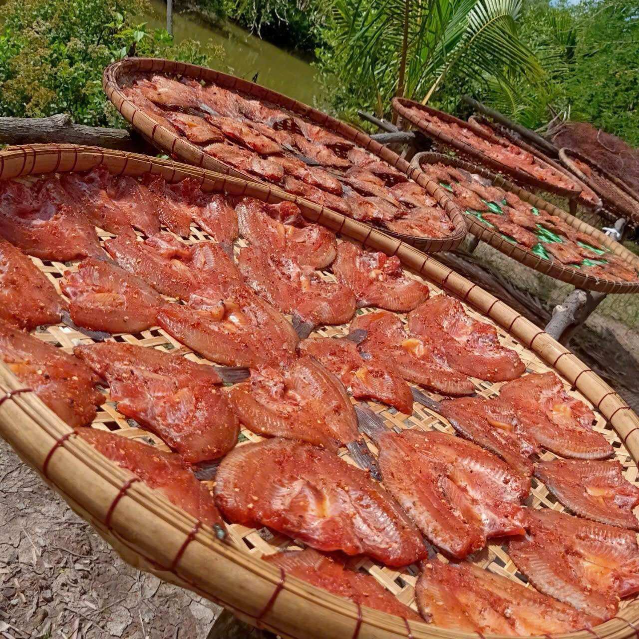 Khô cá rô phi không cay miền tây túi 500g