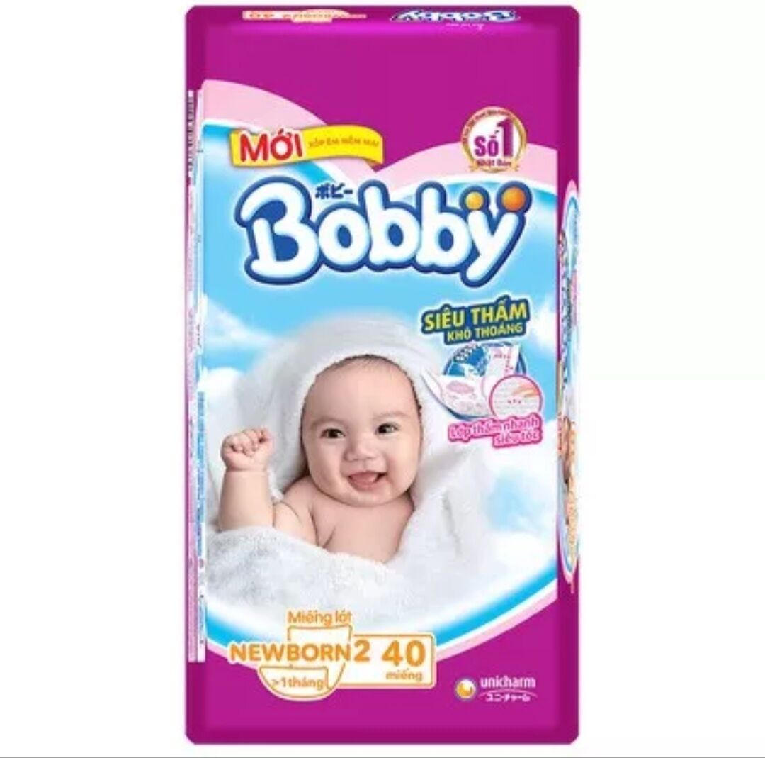 Miếng lót sơ sinh bobby newborn 2 nb2_40