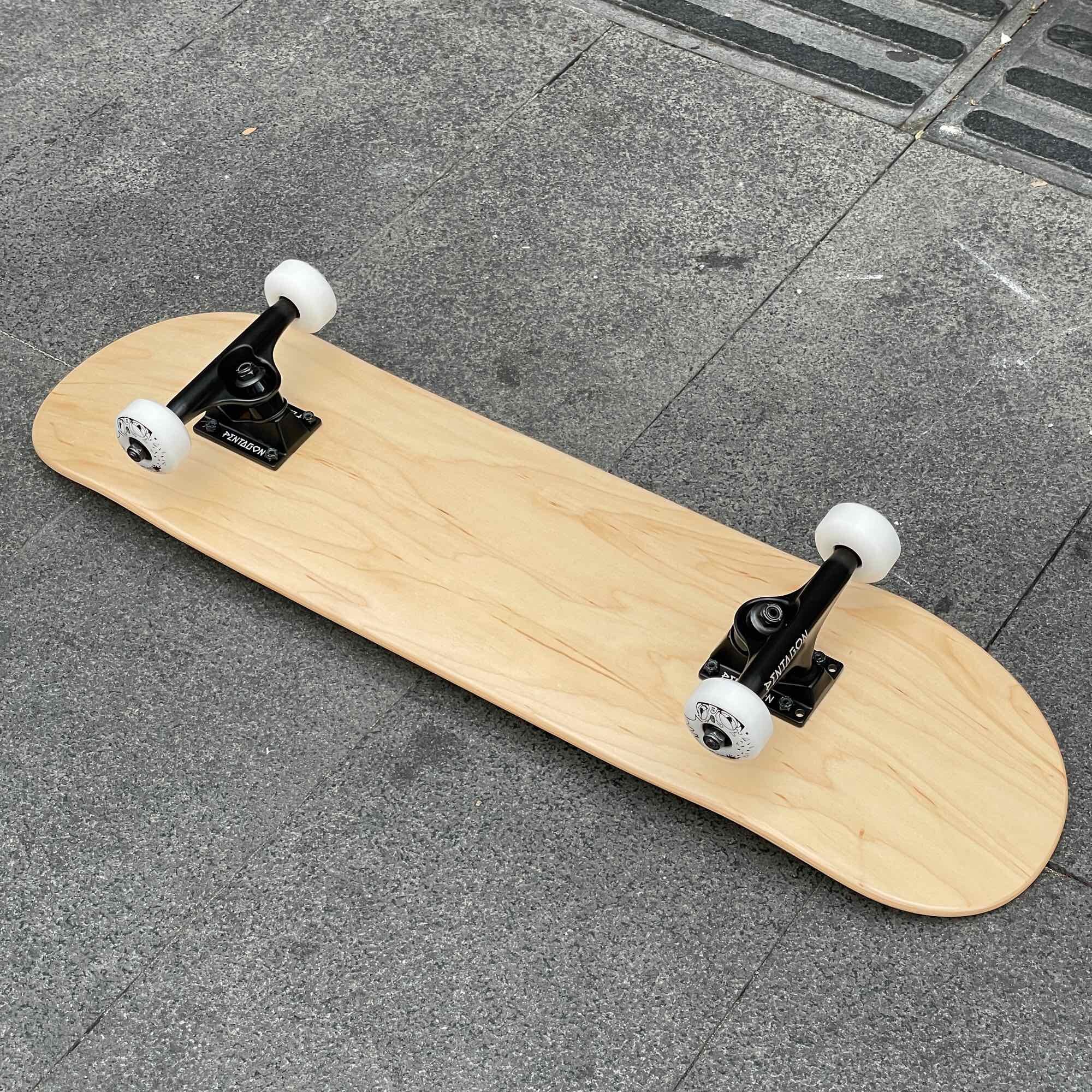 SAIGON SKATESHOP BLANK NATURAL CUSTOM COMPLETE