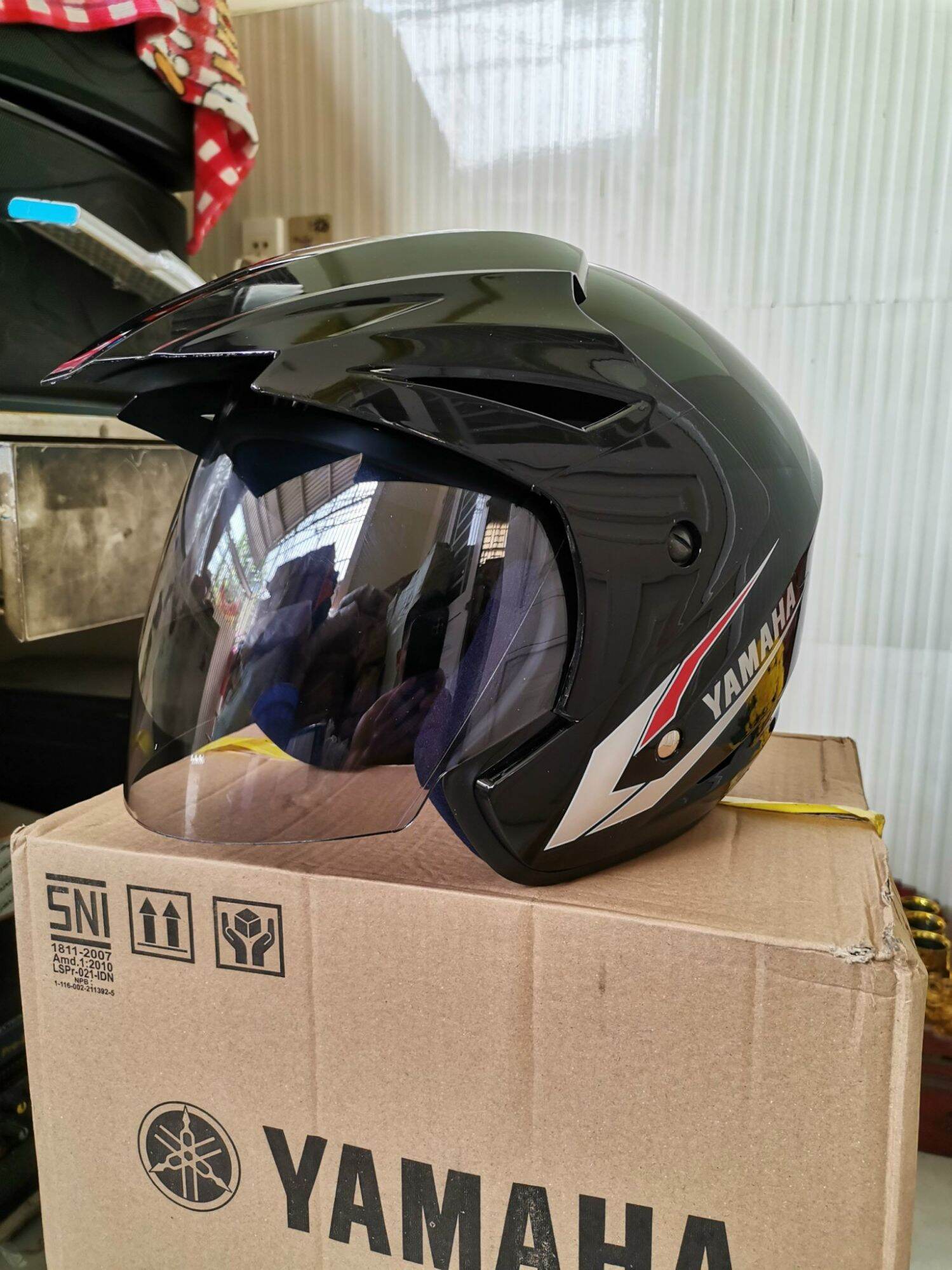 Nón yamaha 3/4 .hàng nhập khẩu theo xe indonesia sản xuất
