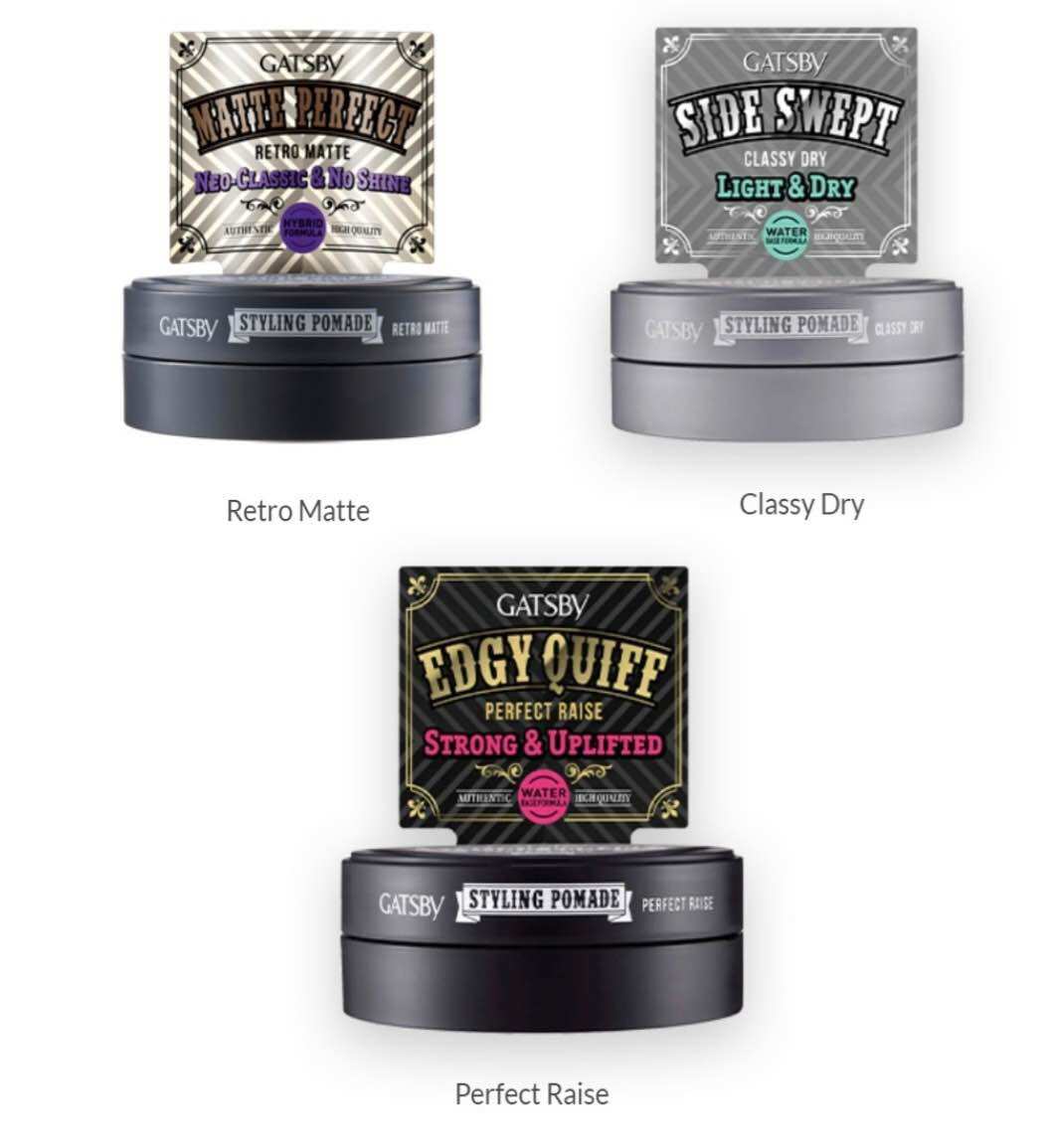 Wax vuốt tóc gatsby pomade 75g