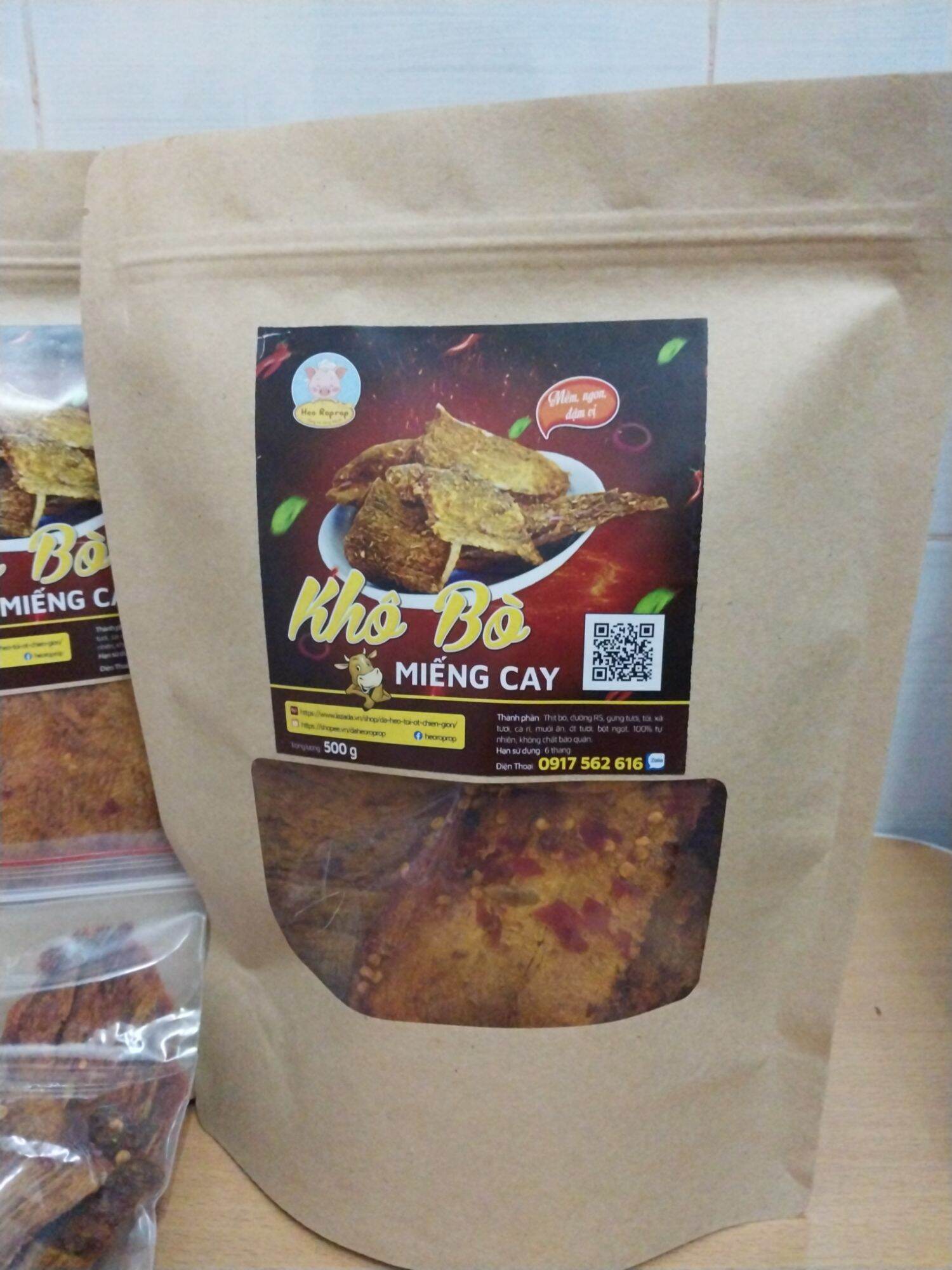 Khô Bò Miếng Cay _Loại 1