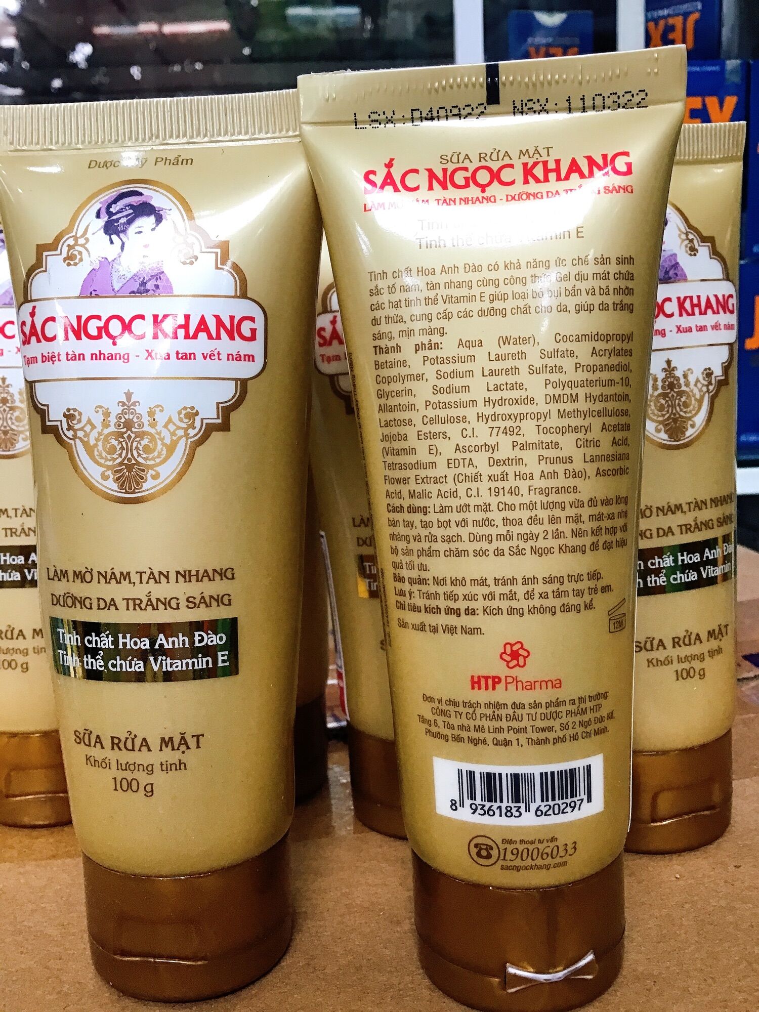 [HCM]Sữa rửa mặt Sắc Ngọc Khang
