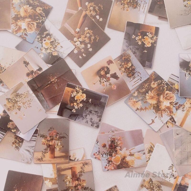 Hộp 46 sticker flowers - Aimée Store