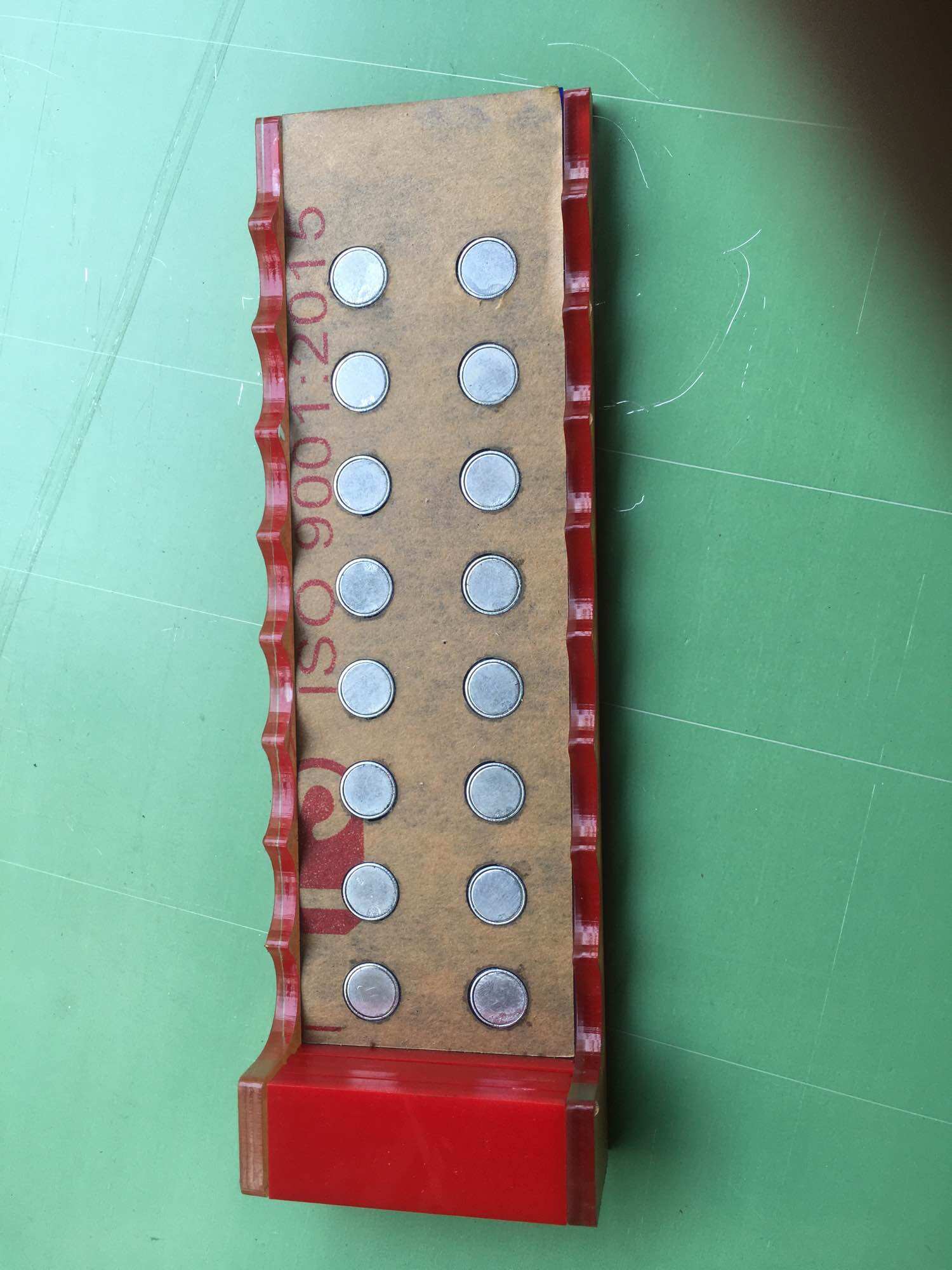 Kẹp pin 18650  8 cell bằng mica