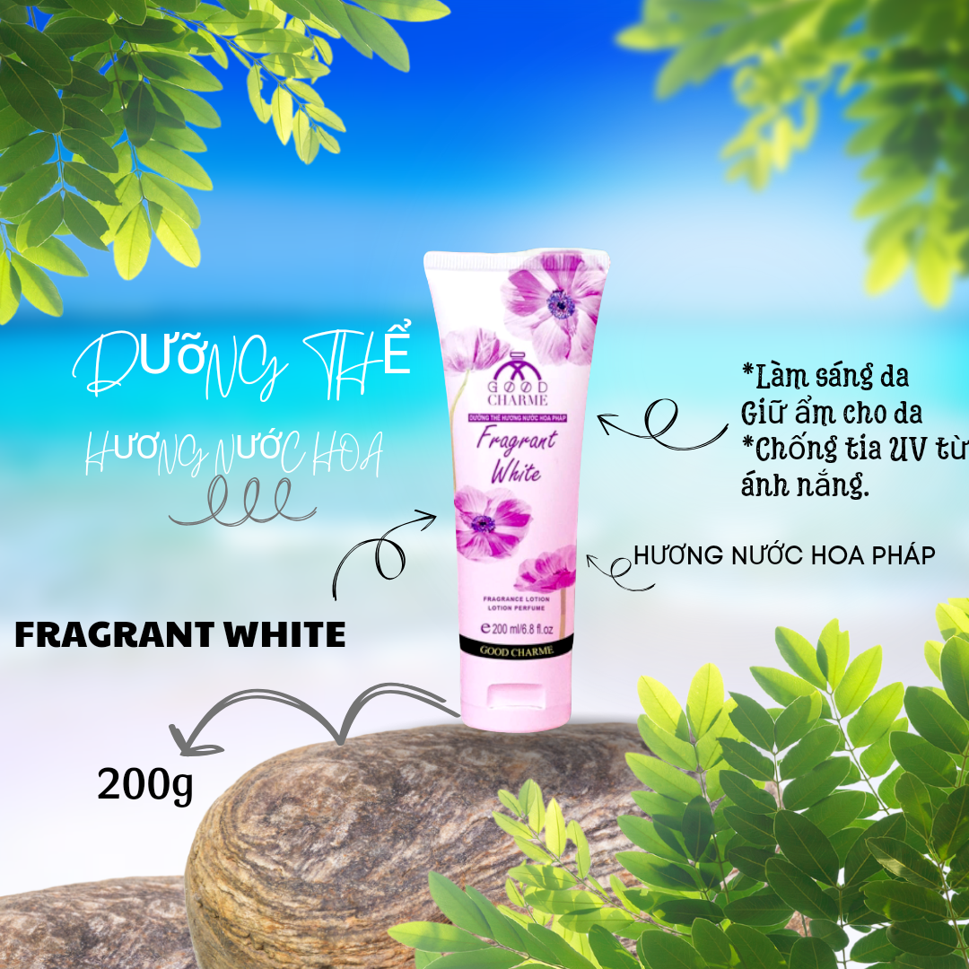 Dưỡng thể hương nước hoa Fragrant White 200ml