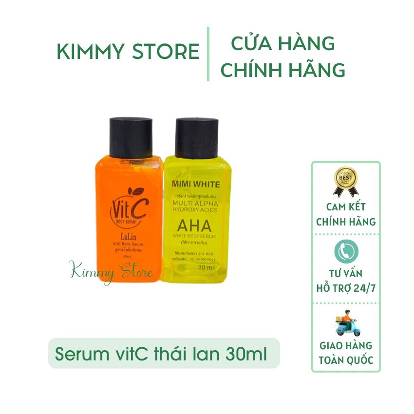 Lẻ chai 30ml serum aha mimi white
