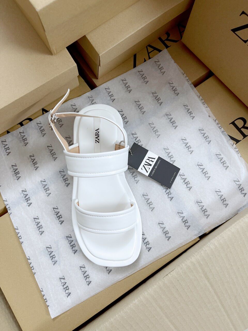 Giày Sandal hai quai zá rà