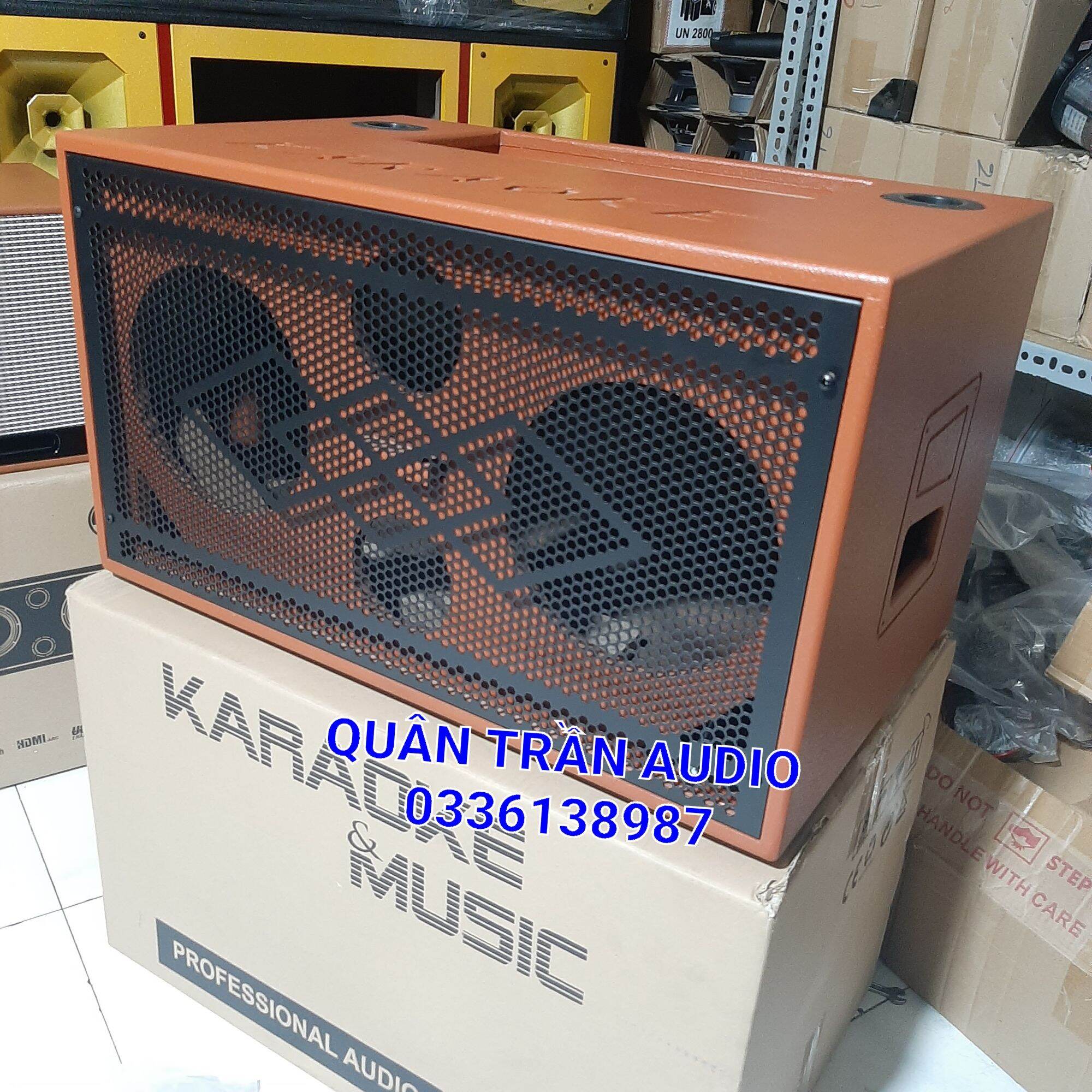 Vỏ thùng loa kéo bass 20 đôi
