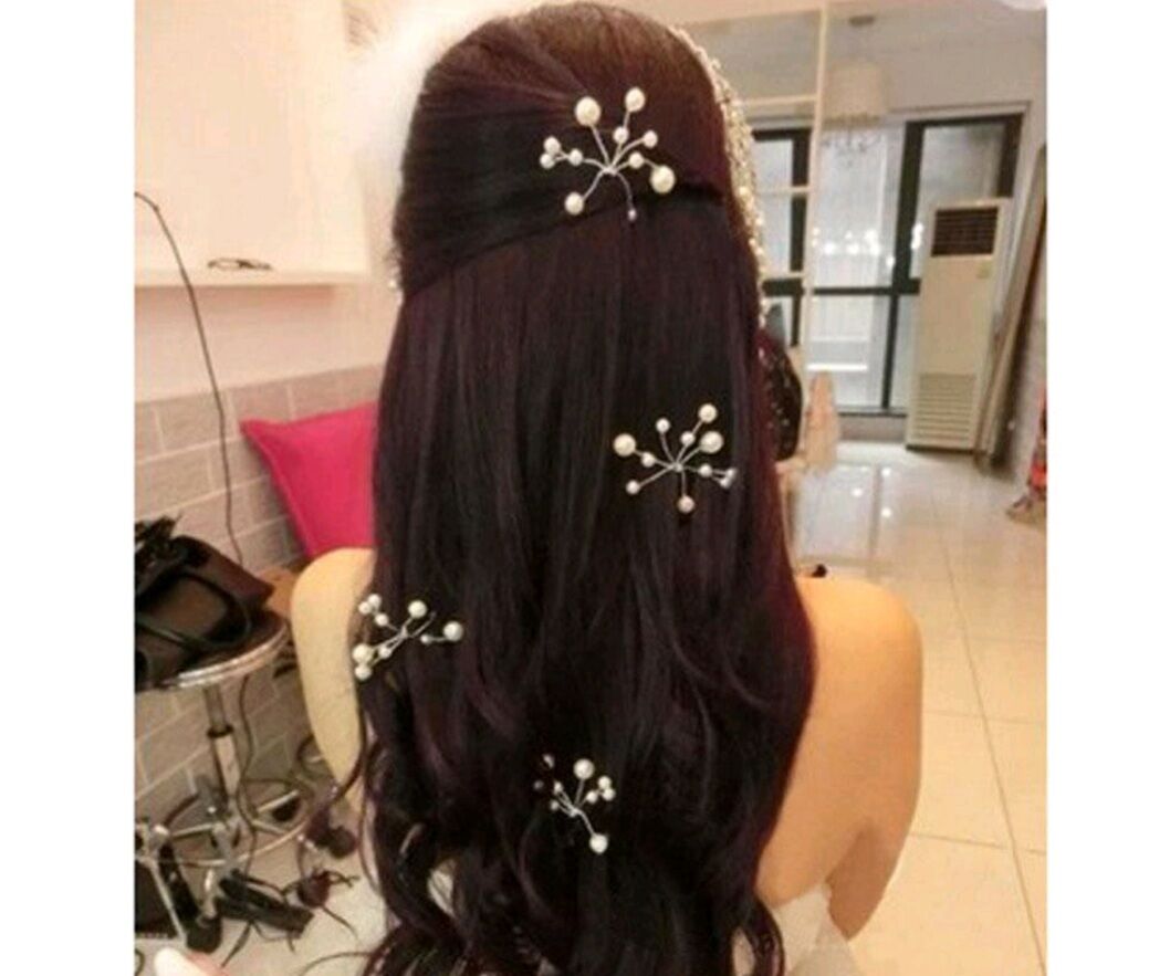 Trâm đính nhiều hạt cài tóc