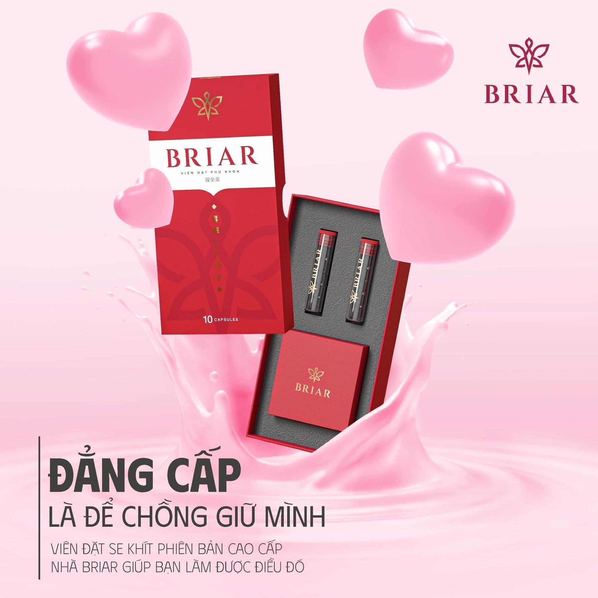 Viên đặt se khít cô bé Briar