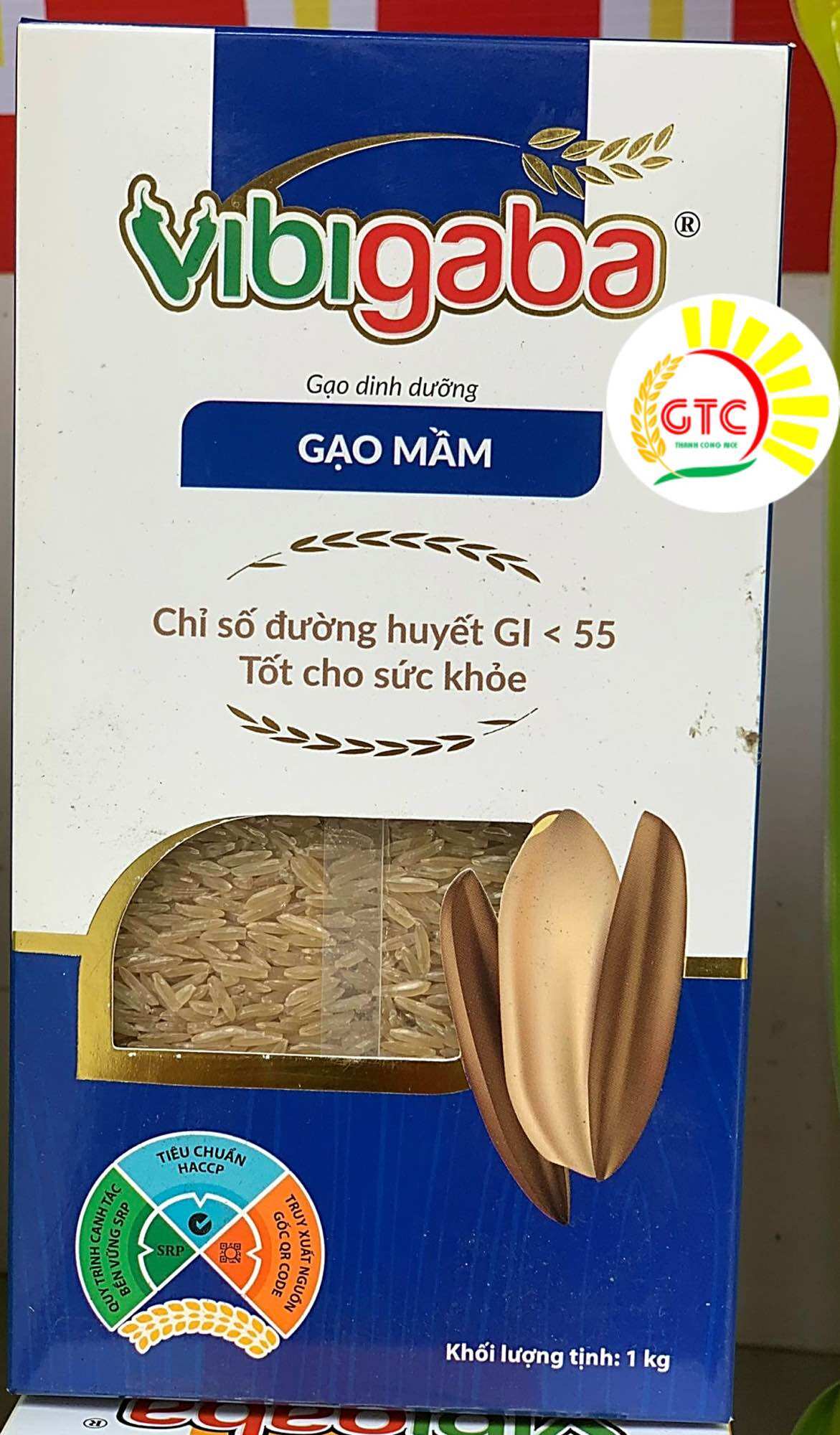 Gạo Mầm Vibigaba Ngăn ngừa tiểu đường, máu nhiễm mỡ