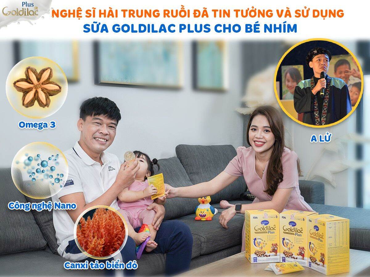 Sữa Goldilac plus - Sữa non sachi plus 1 hộp 392g - Cam kết sản phẩm chính hãng