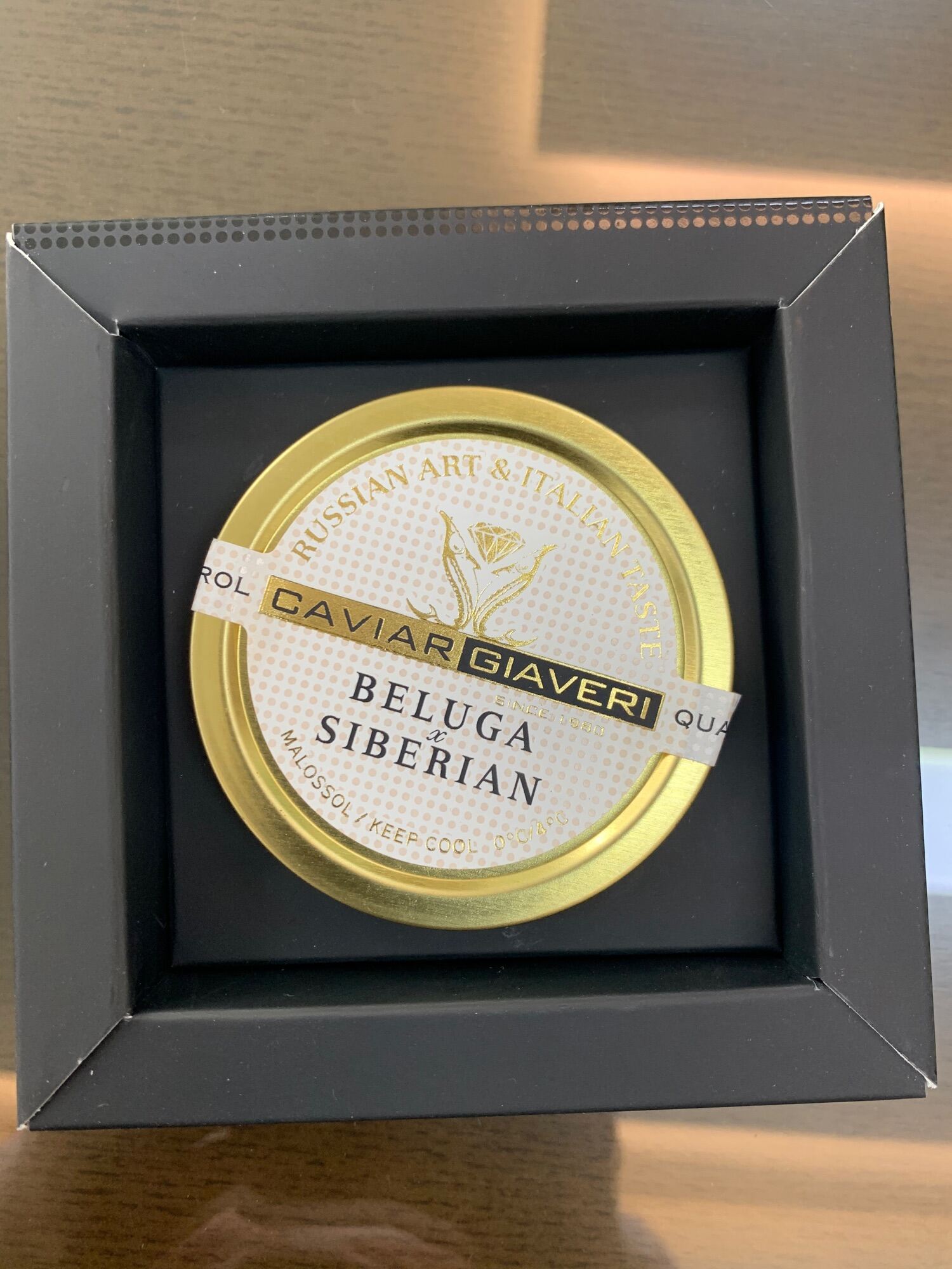 Trứng cá tầm Caviar Beluga &amp; Siberian