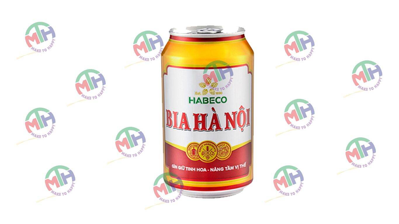 Thùng Beer Hà Nội 24 Lon - 330ml