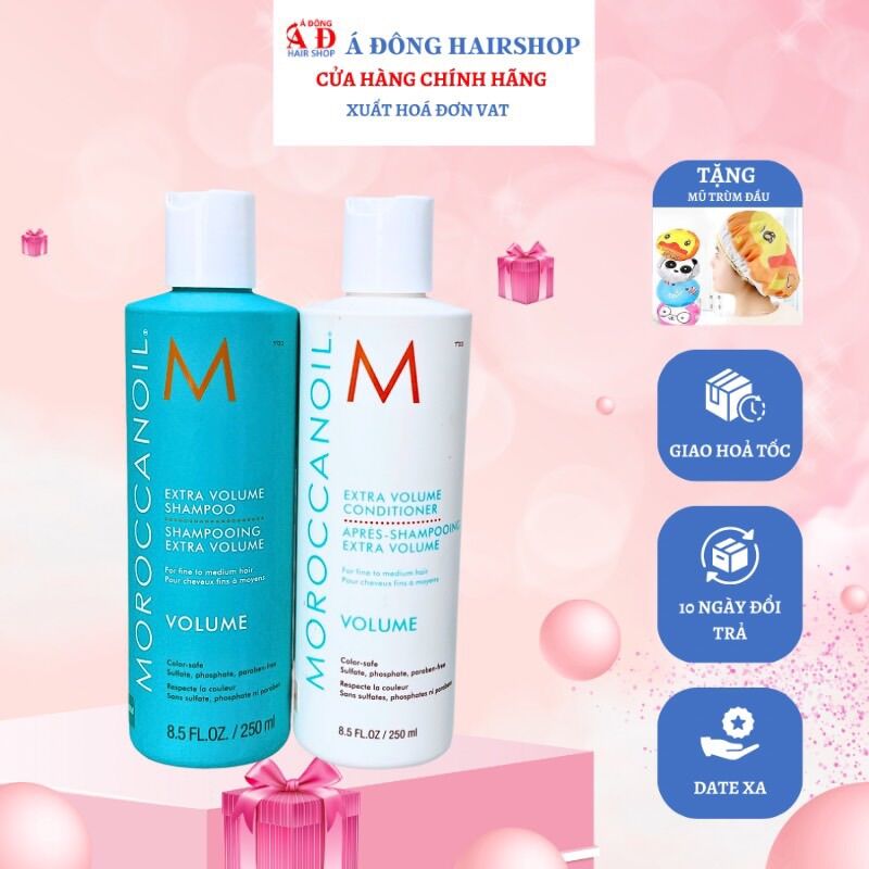 [+Tặng mũ trùm][ISRAEL] BỘ DẦU GỘI XẢ MOROCCANOIL PHỤC HỒI, LÀM PHỒNG TÓC CAO CẤP CHÍNH HÃNG