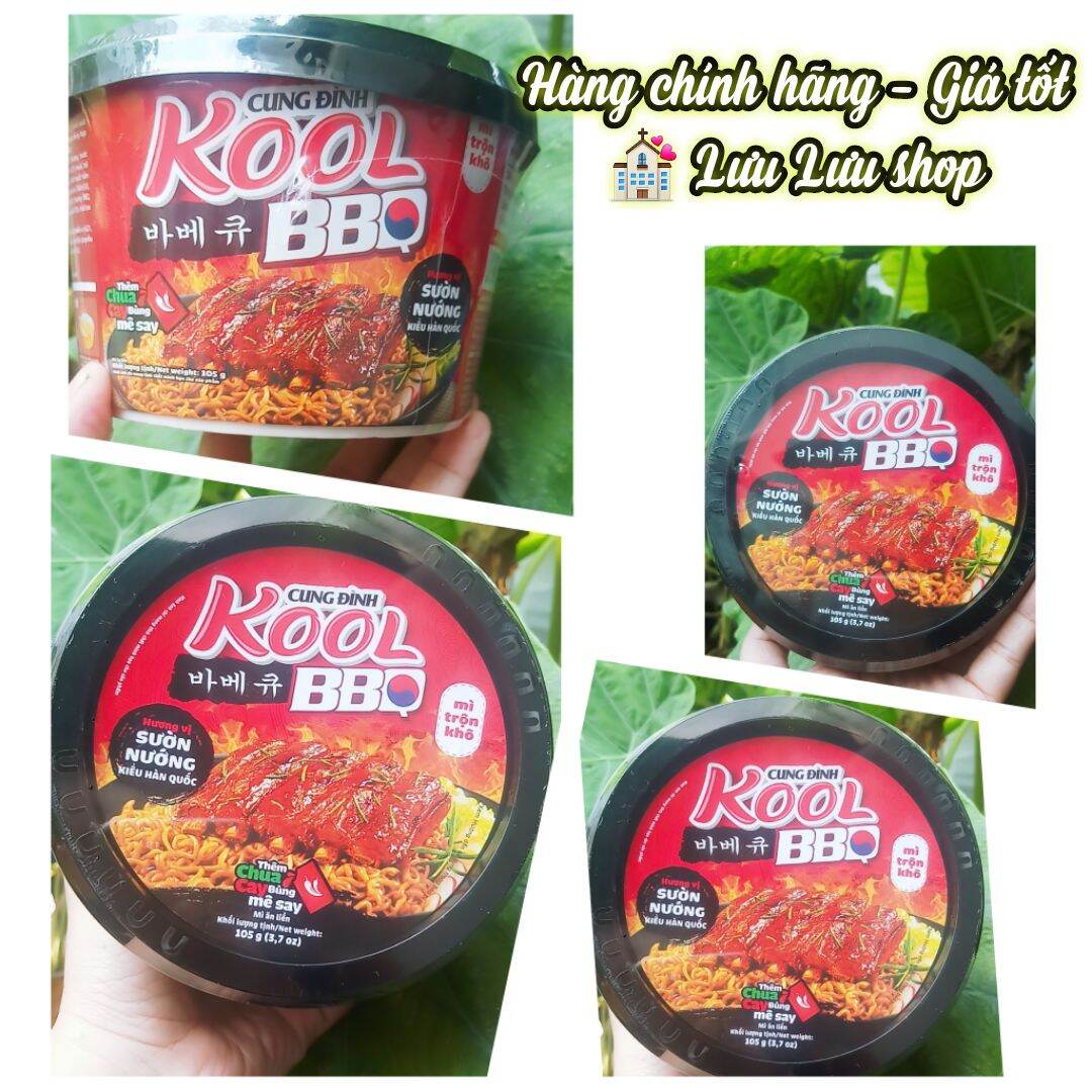 Mì trộn khô Cung Đình Kool BBQ vị sườn nướng