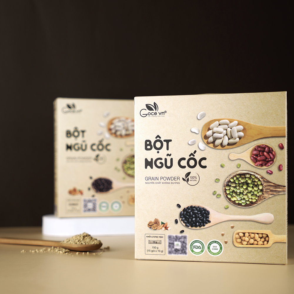 Bột ngũ cốc dinh dưỡng Goce - 150g (15 gói x 10g) ST