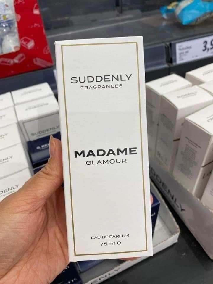 Nước hoa nữ thơm mát sang trọng, lưu hương lâu Suddenly Madame Glamour 75ml