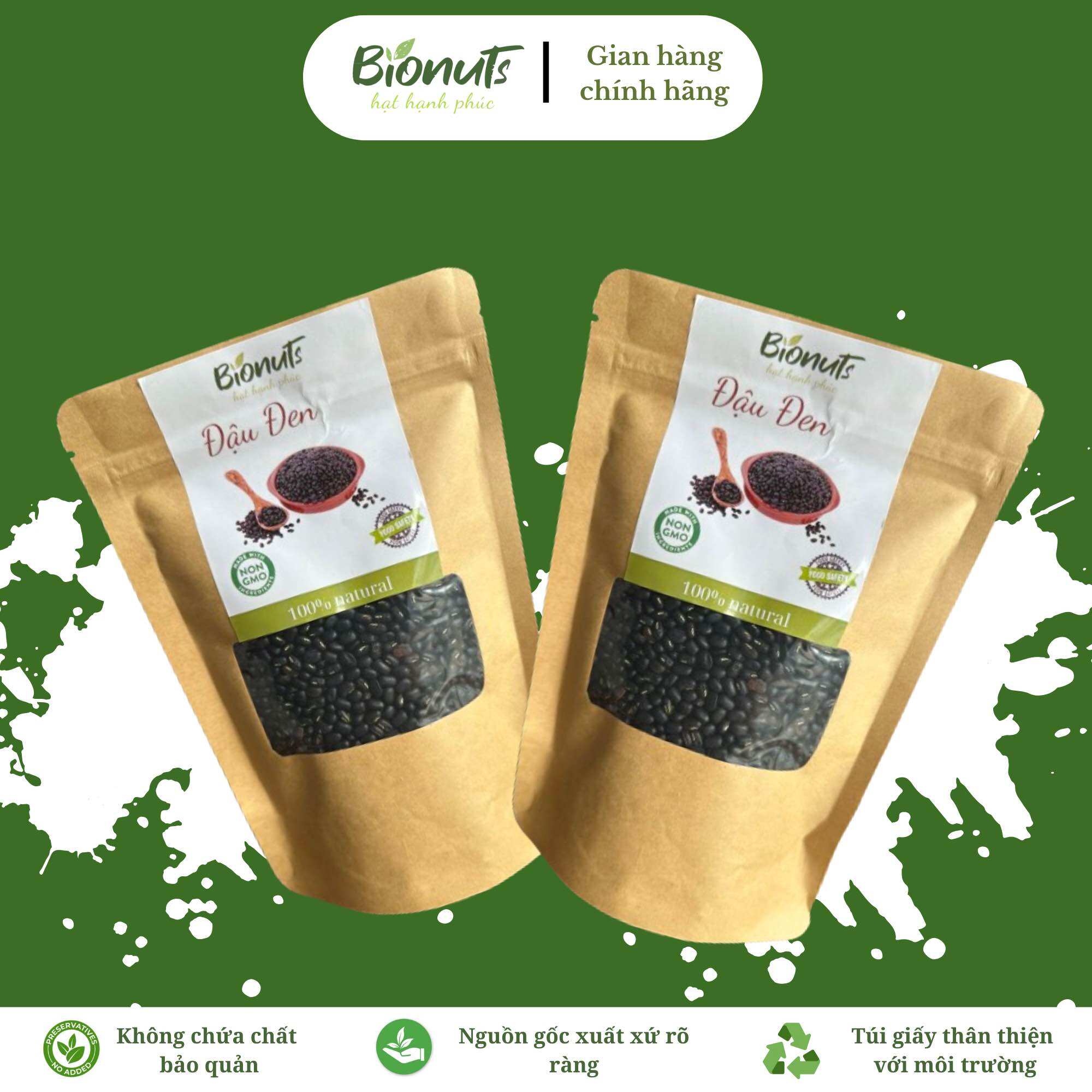 Đậu đen xanh lòng bionuts 500g