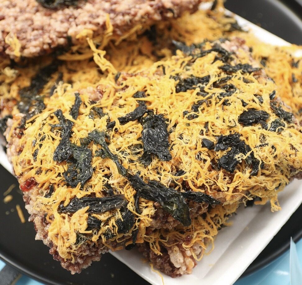 Cơm cháy gạo lứt chà bông rong biển 250g