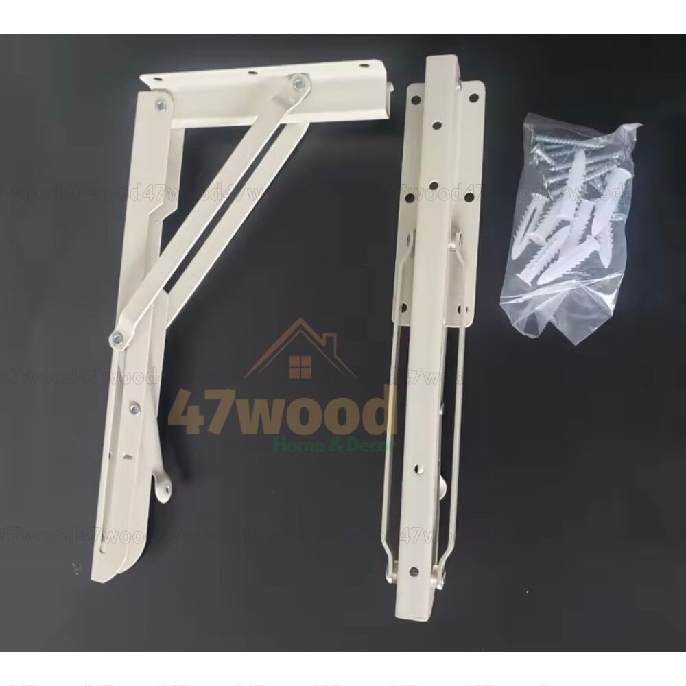 Bộ eke gập làm bàn xếp thông minh - bản lề xếp thông minh 47wood