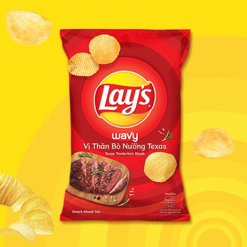 Combo 10 gói Bánh snack Lay's